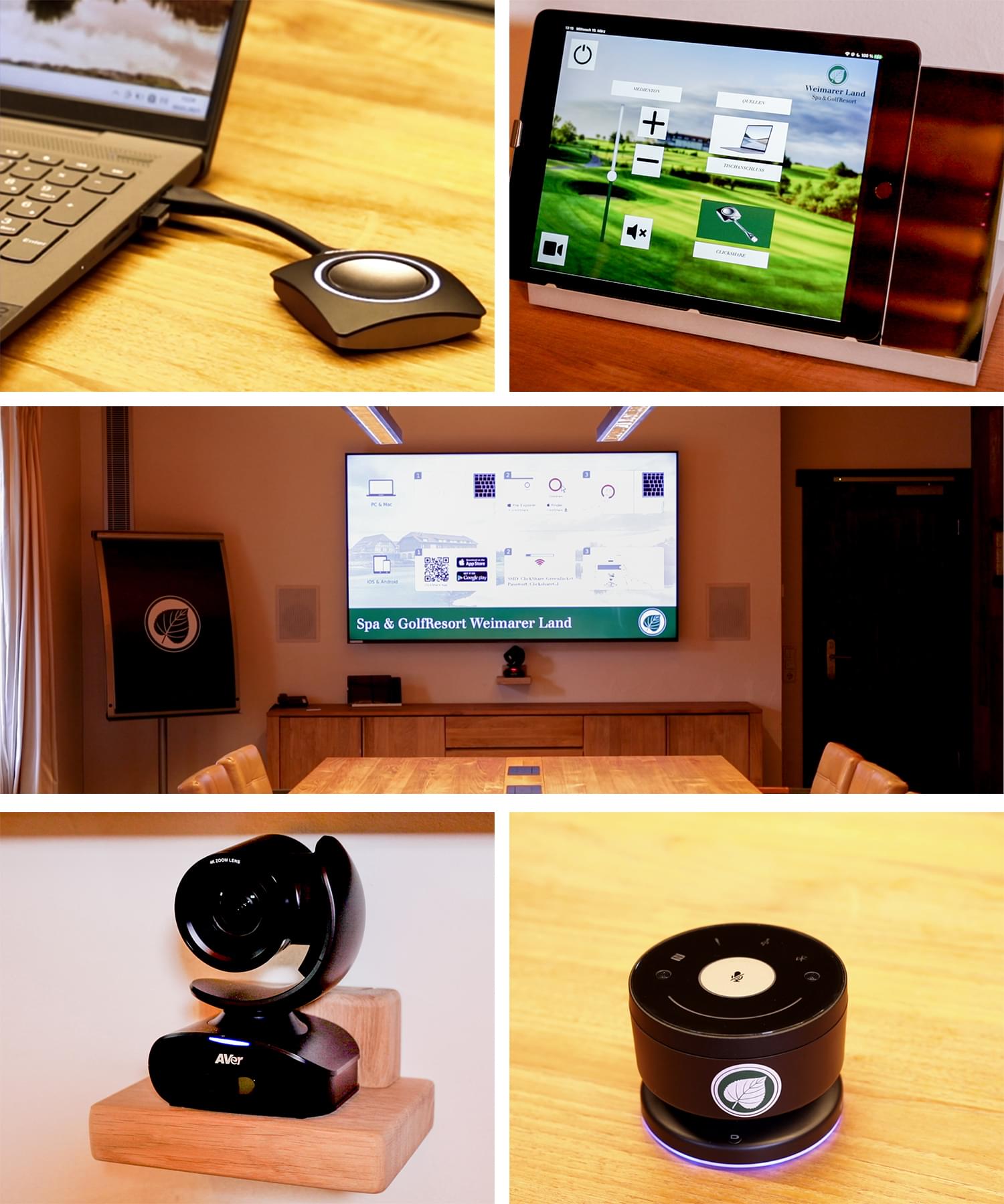 Medientechnik und Konferenzraumtechnik Beispiel Foto